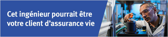 Cet ingénieur pourrait être votre client d’assurance vie