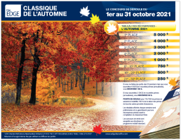 Concours : Classique de l'automne